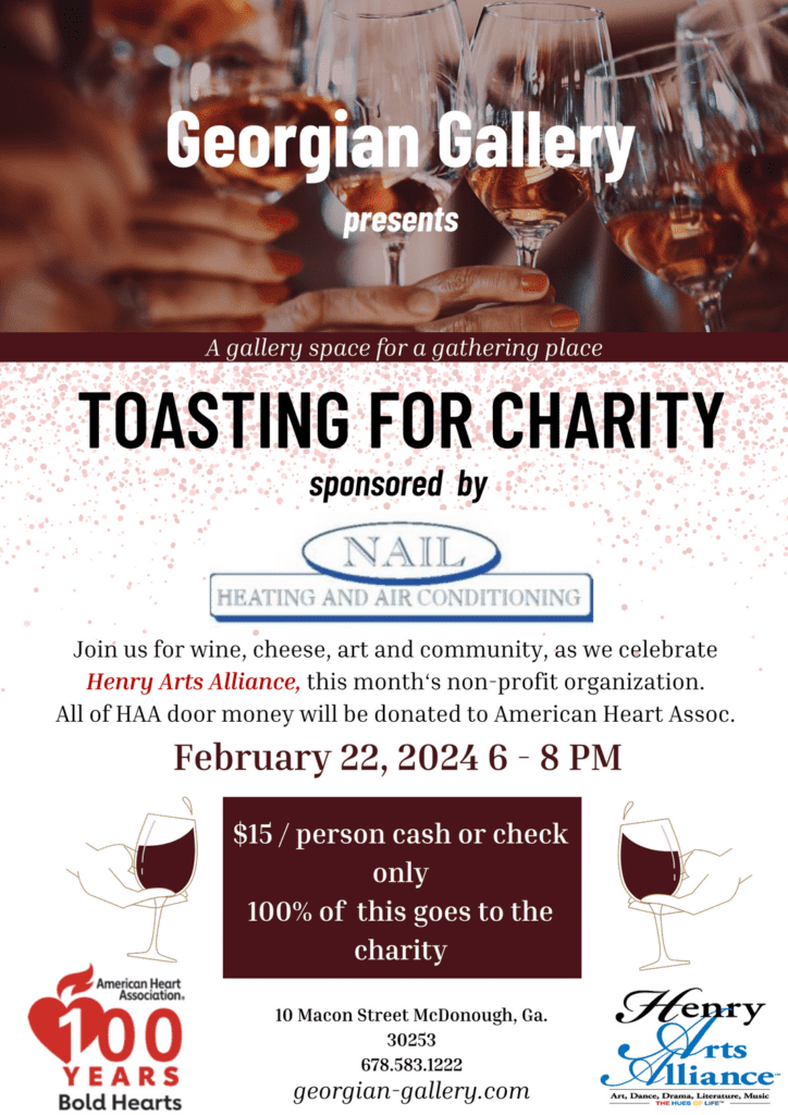 HAA toasting for charity